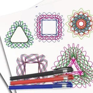 Zestaw do Rysowania Geometrii dla Dzieci – Kreatywna Zabawa z Figurami