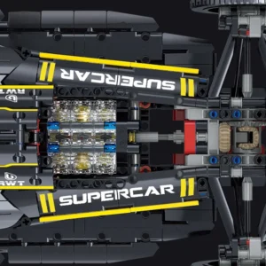 Super Racing 1:8 F1 – Klocki Model Wyścigowego Samochodu F1