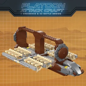 Zestaw Budowlany Star Wars - Platoon Attack Craft