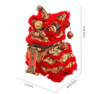Piececool 3D Puzzle: Chiński Taniec Lwa – Wyjątkowy Model do Składania