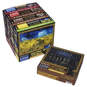 Puzzle Van Gogh "Gwiaździsta Noc" – 1000 elementów