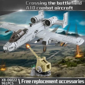 AC130 Air Gunship - Precyzyjny model wojskowy z klocków MOC