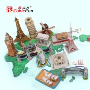Puzzle 3D Korean Pastry House – Kreatywny Prezent DIY