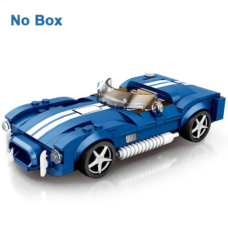 Zestaw Klocków AC Cobra – Klasyczny Sportowy Samochód 3D