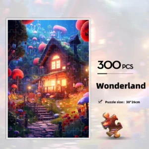 Zestaw puzzli Wonderland - idealny prezent dla każdego miłośnika wyzwań!