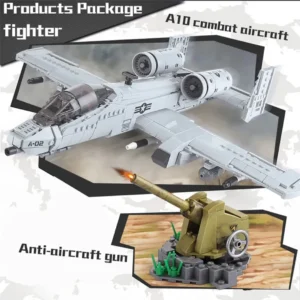 AC130 Air Gunship - Precyzyjny model wojskowy z klocków MOC