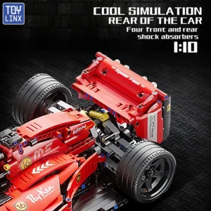 Zestaw F1 RC: Buduj i ścigaj z kolekcjonerskim modelem wyścigówki!