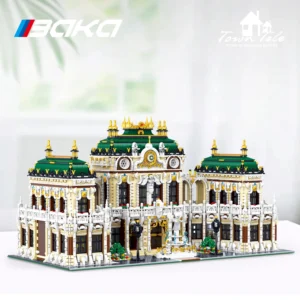 Luksusowy Model Pałacu z Klocków – Kreatywna Architektura MOC 33221