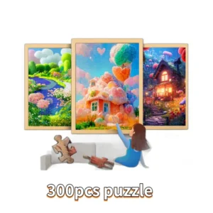 Zestaw puzzli Wonderland - idealny prezent dla każdego miłośnika wyzwań!