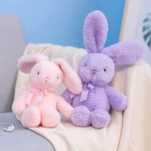 Miękkie i urocze pluszowe króliki – idealni towarzysze snu dla maluchów!
