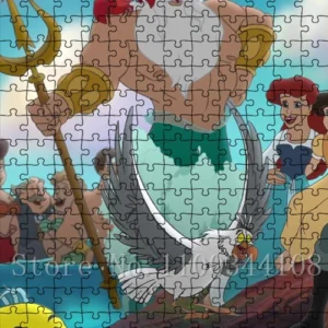 Puzzle Mała Syrenka Disney Princess – Relaksująca Zabawka dla Dorosłych