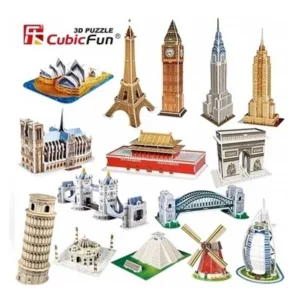 Puzzle 3D Chrysler Building – Kreatywny prezent edukacyjny dla dzieci