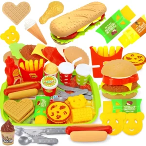 Zabawka kuchnia dla dzieci - Hamburger, frytki, hot dogi i więcej!