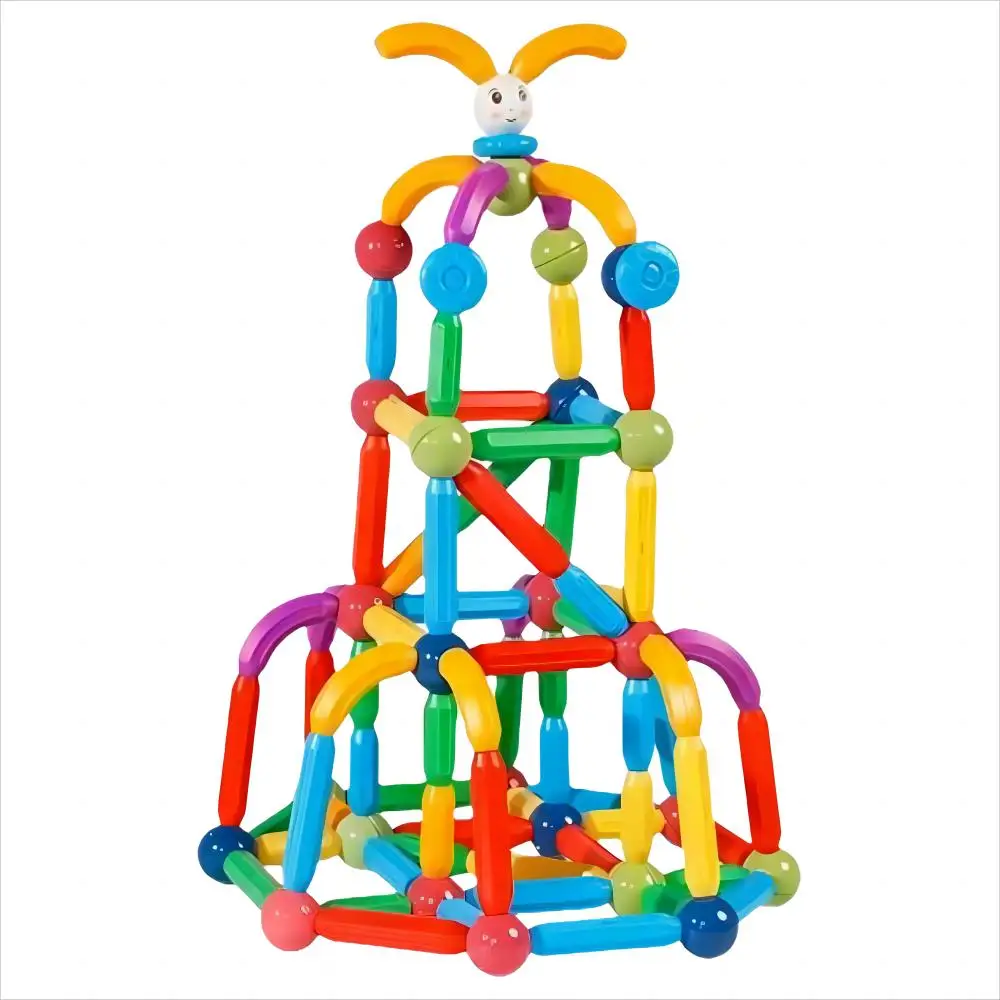 Romboss Kids Magnetyczne Klocki Montessori – Kreatywna Zabawa dla Dzieci