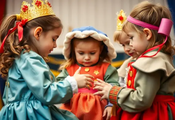 Współpraca i Relacje Społeczne Poprzez Magię Kostiumów Bajkowych