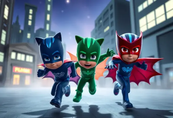 Współpraca i Odpowiedzialność w Praktyce: Edukacyjne Wyciągi z PJ Masks