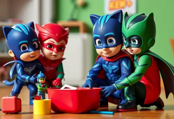Odwaga na Co Dzień: Przygody Małych Bohaterów PJ Masks